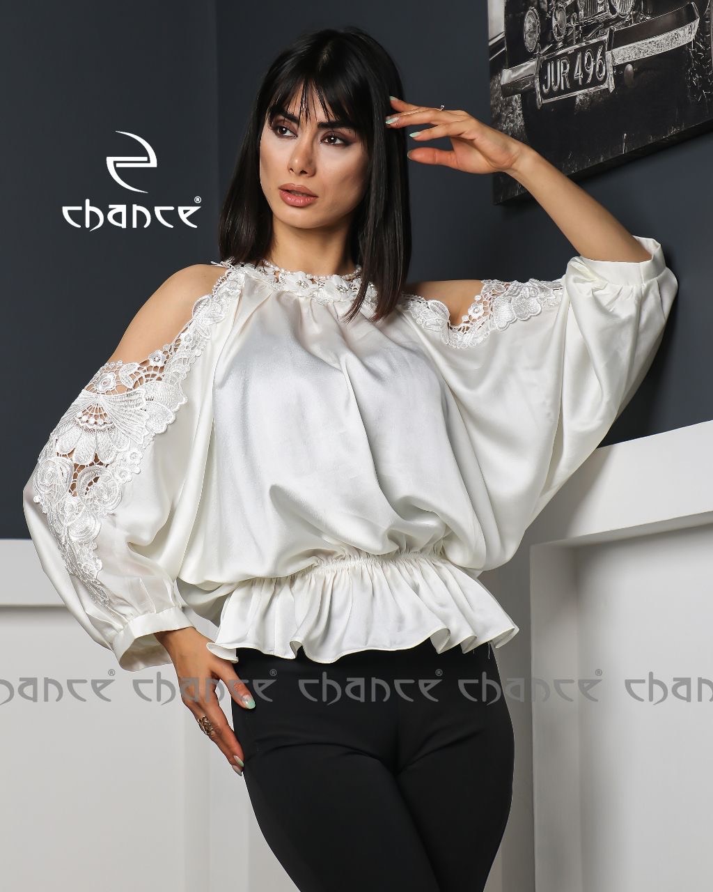 شومیز طرح گیپور