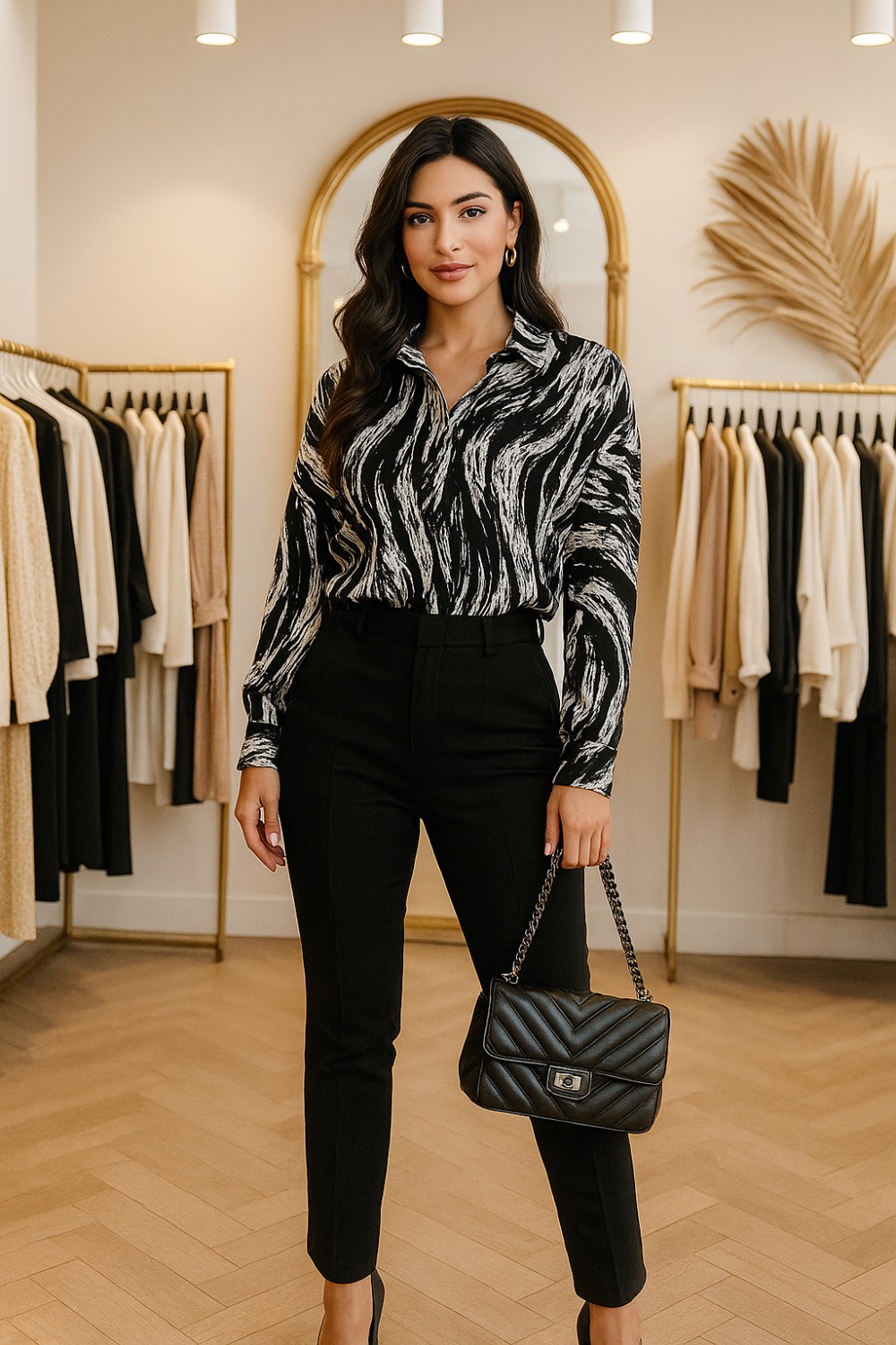 در 2 رنگ سبز و مشکی سایزبندی 38 تا 48