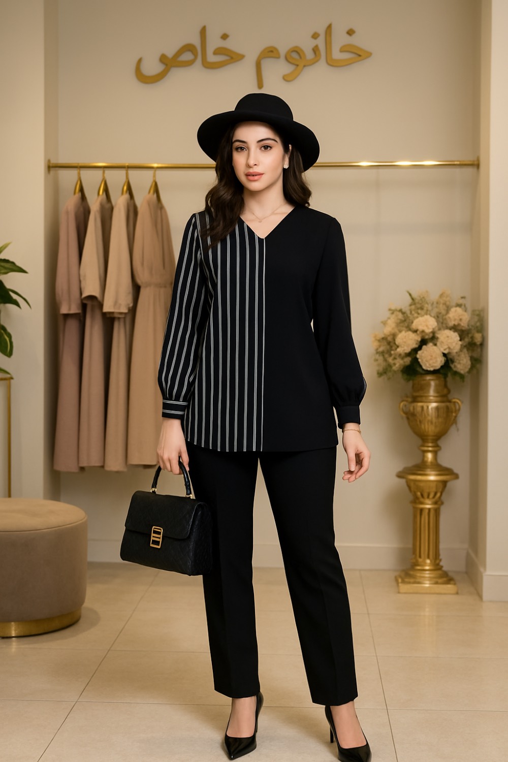 شومیز راه راه